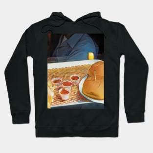 Burger Set Geek Designer Dune Stika Artistic Anime Style Hoodie